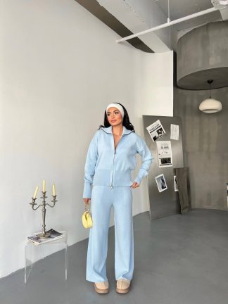 Плетен комплект, Vool fit Blue